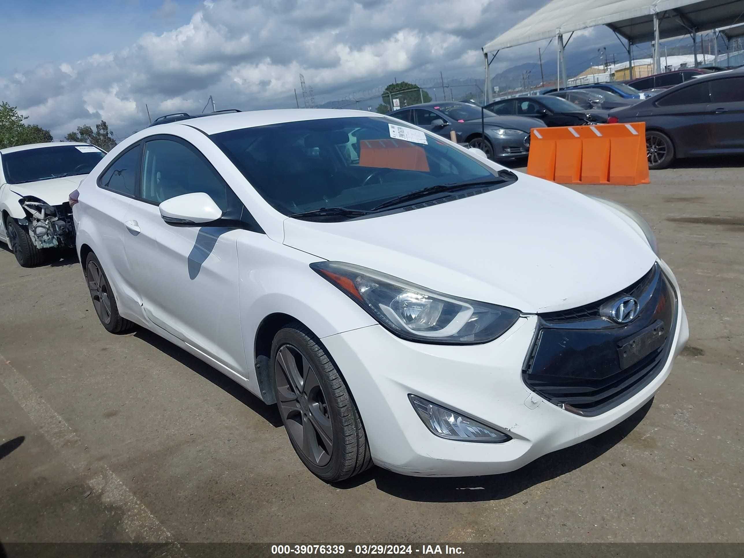 hyundai elantra 2014 kmhdh6ah4eu023942