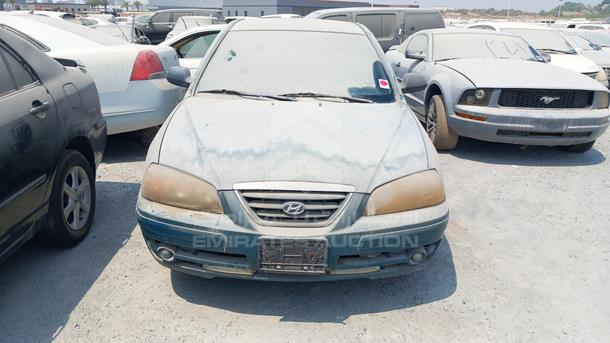 hyundai elantra 2004 kmhdm41b64u866180