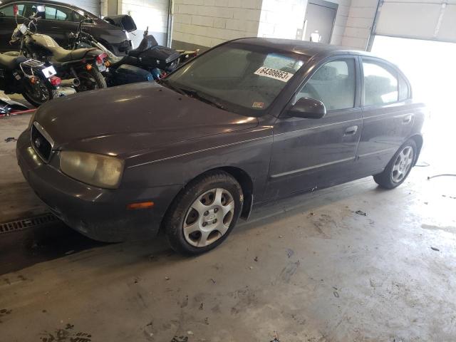 hyundai elantra gl 2002 kmhdn45d52u449171