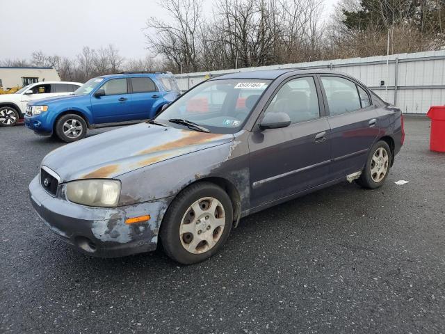 hyundai elantra gl 2001 kmhdn45d71u165152