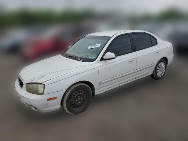 hyundai elantra 2002 kmhdn45d72u393590