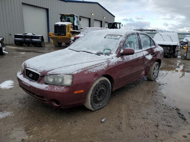 hyundai elantra 2001 kmhdn45d91u182437