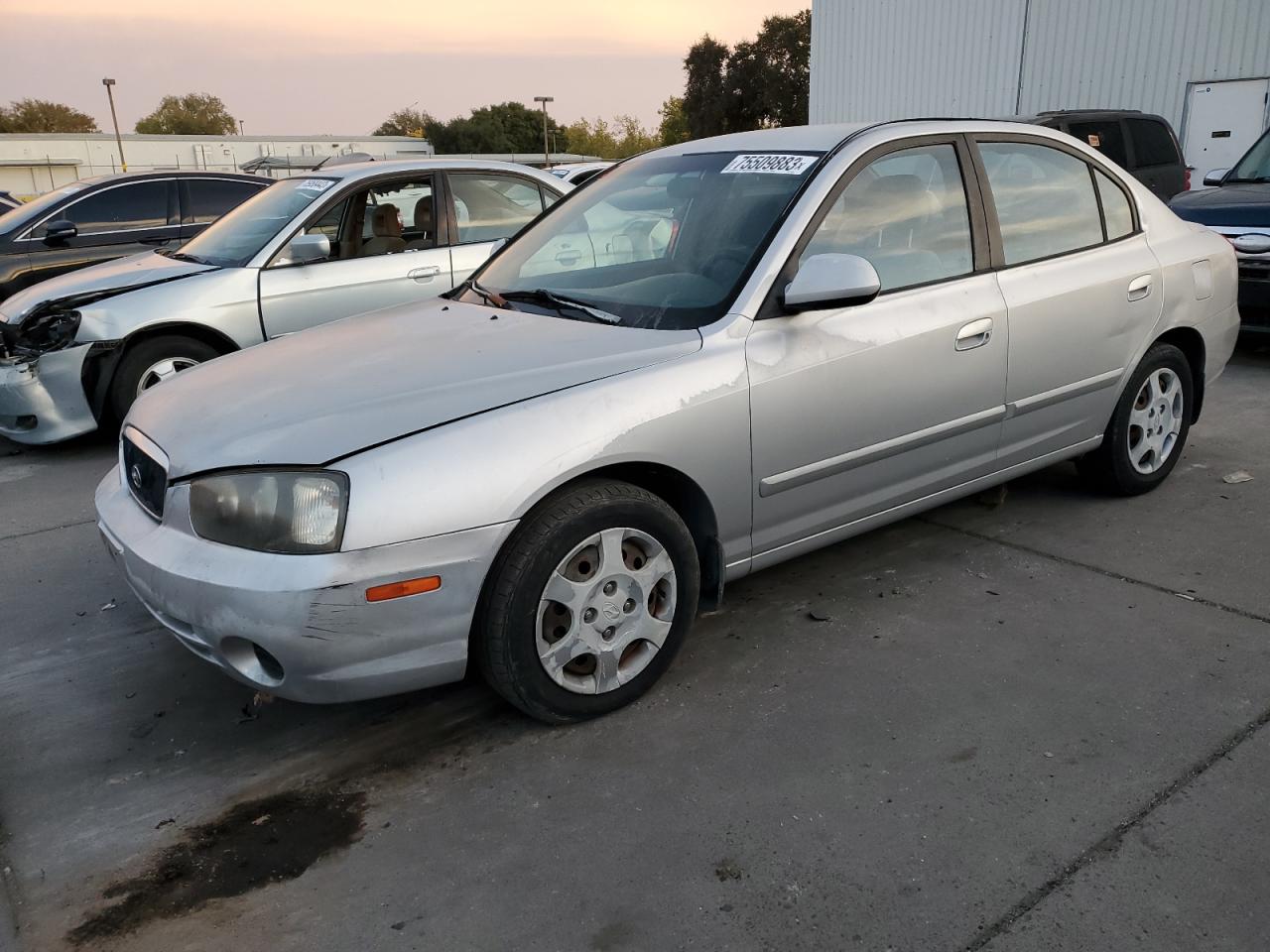 hyundai elantra 2002 kmhdn45d92u268333