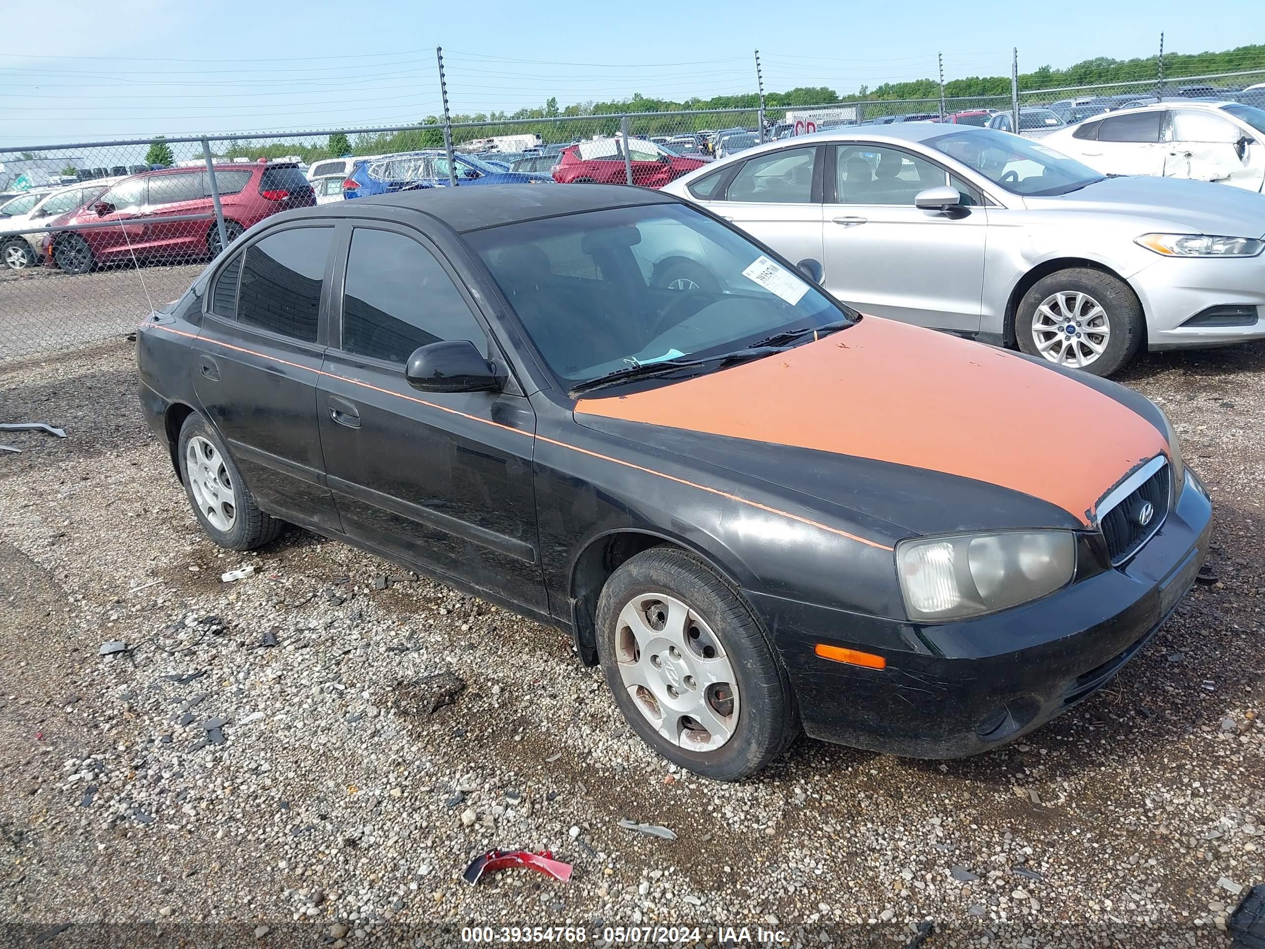 hyundai elantra 2003 kmhdn45d93u535214