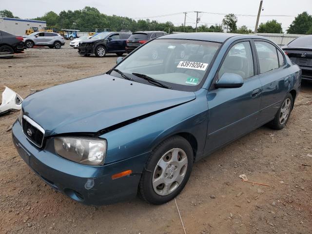 hyundai elantra gl 2001 kmhdn45dx1u149351