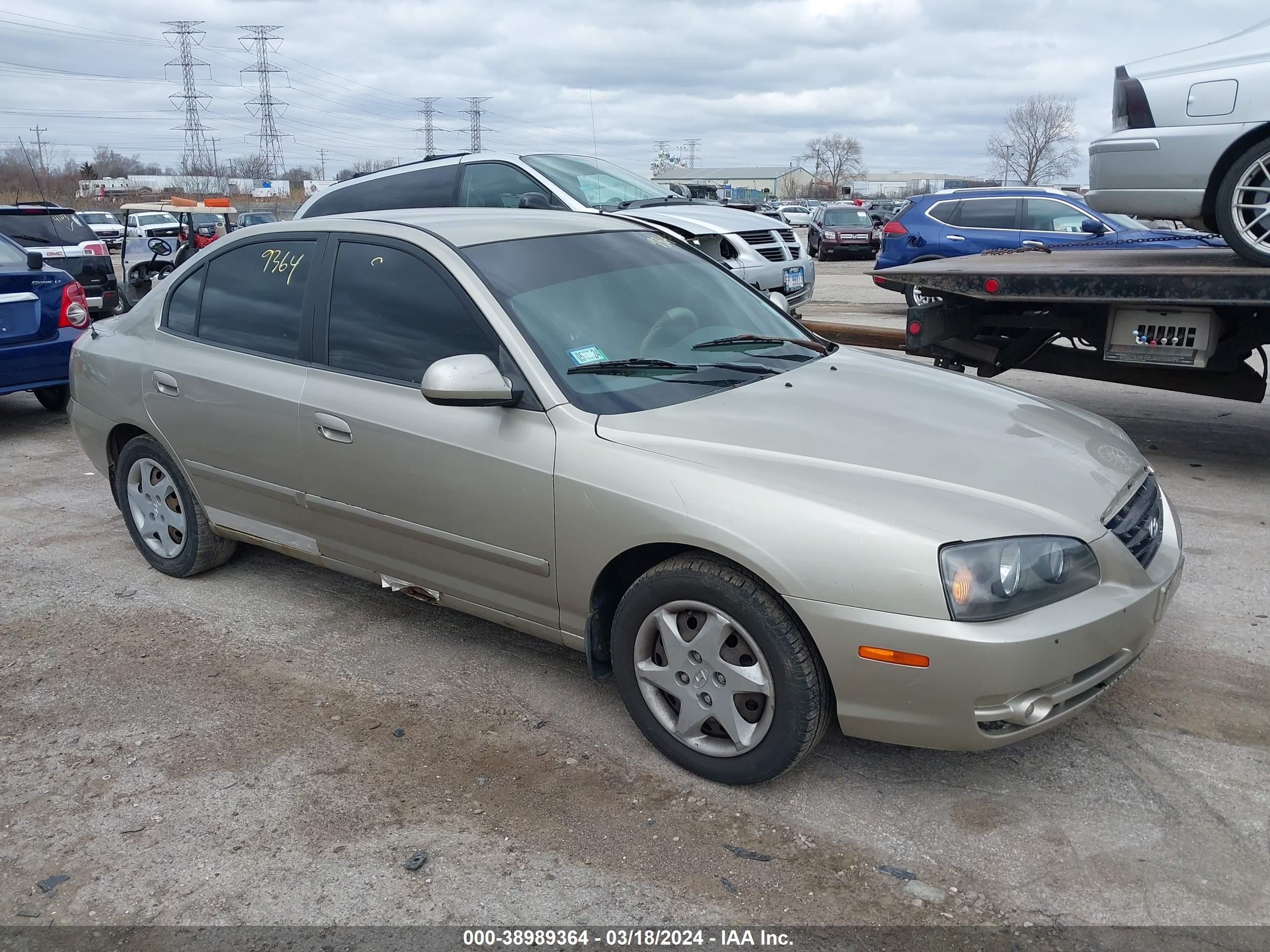 hyundai elantra 2005 kmhdn46d05u939360