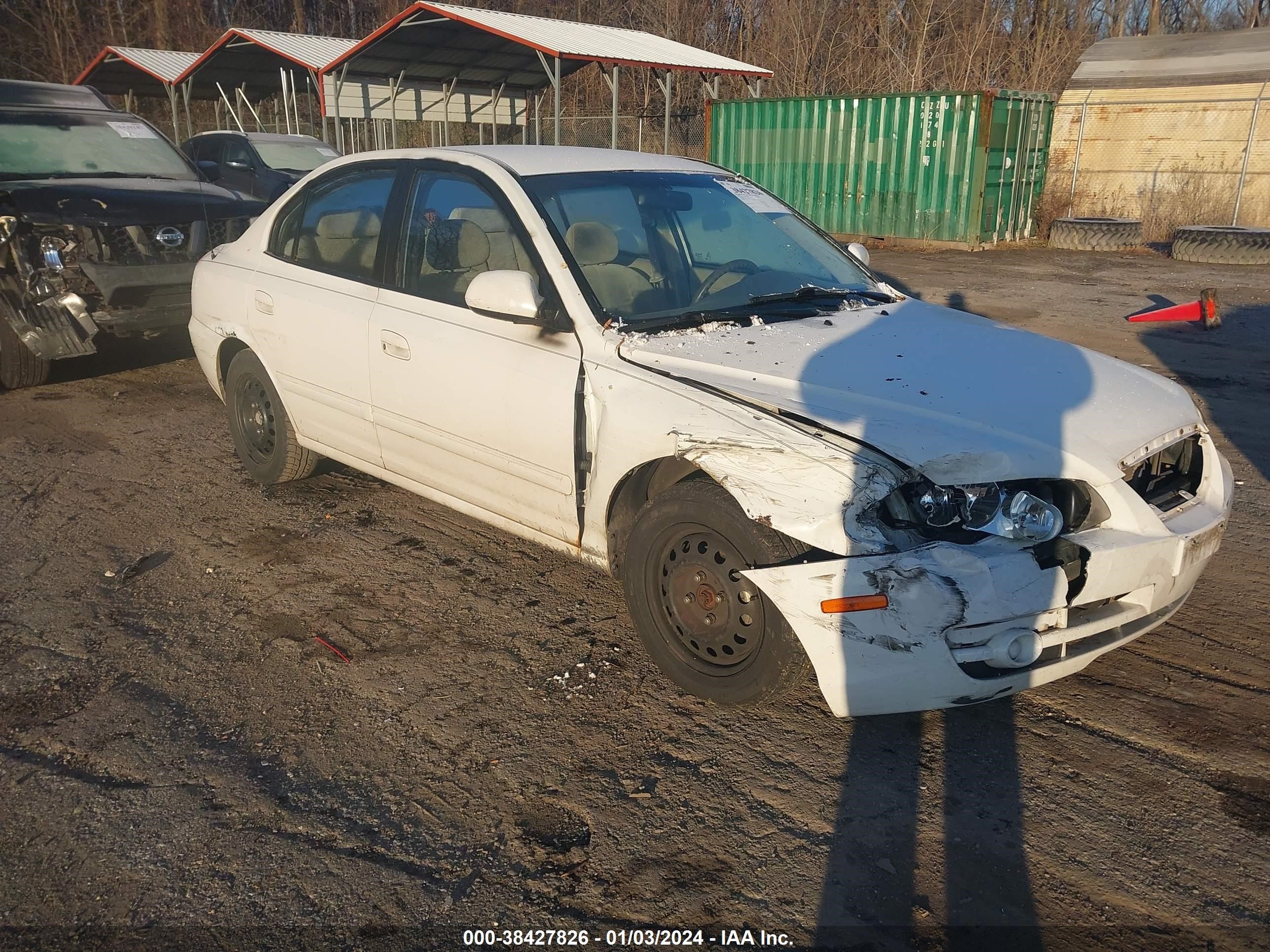 hyundai elantra 2005 kmhdn46d05u951041