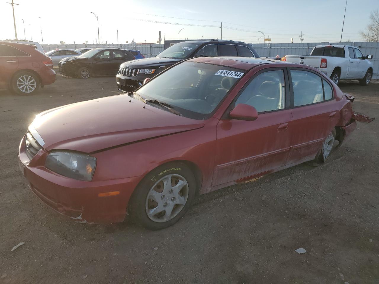 hyundai elantra 2005 kmhdn46d15u059574