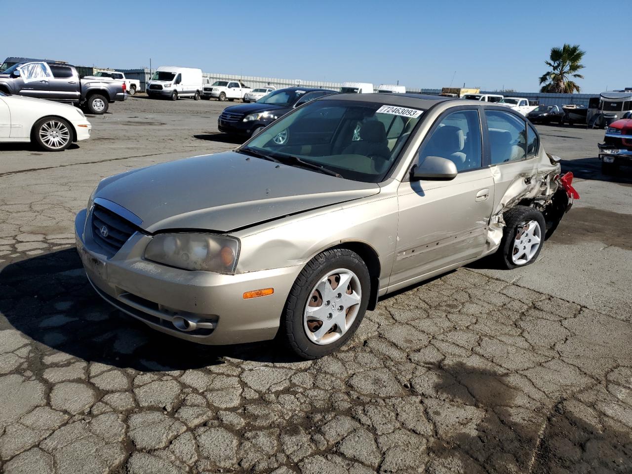 hyundai elantra 2005 kmhdn46d15u149629