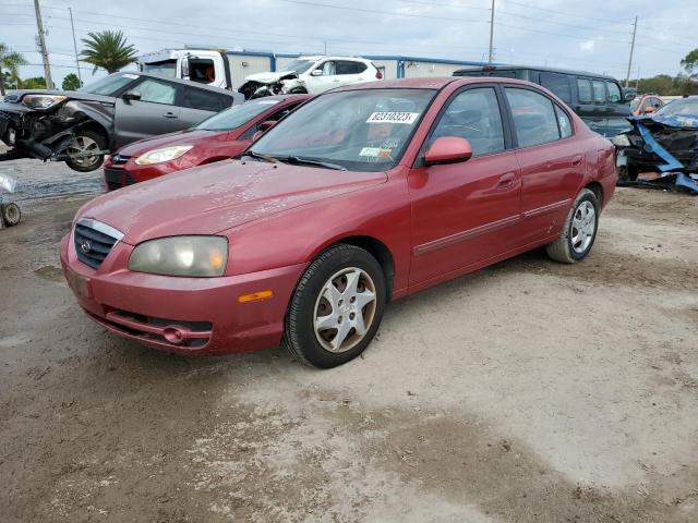 hyundai elantra 2004 kmhdn46d44u765436