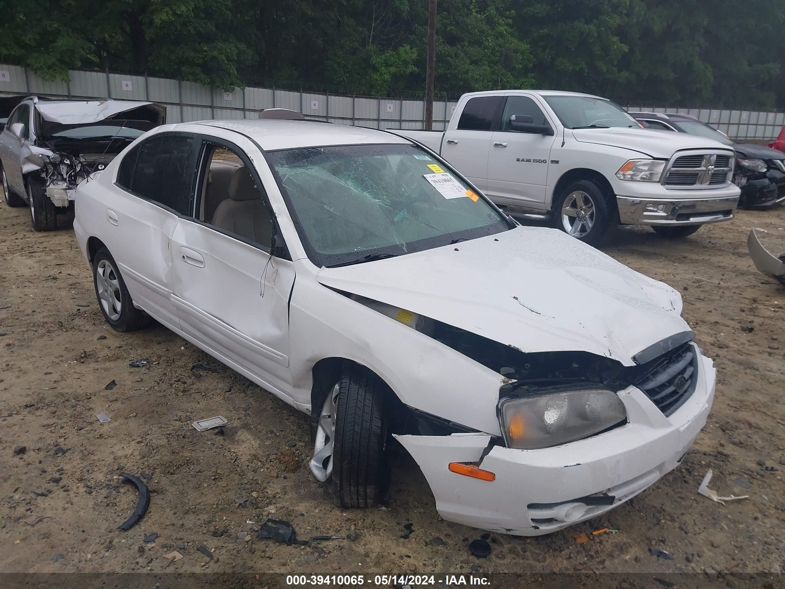 hyundai elantra 2004 kmhdn46d44u862166