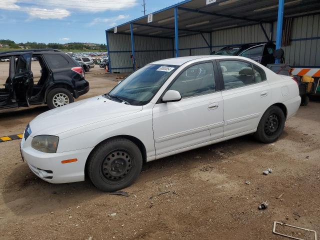 hyundai elantra gl 2005 kmhdn46d45u027489