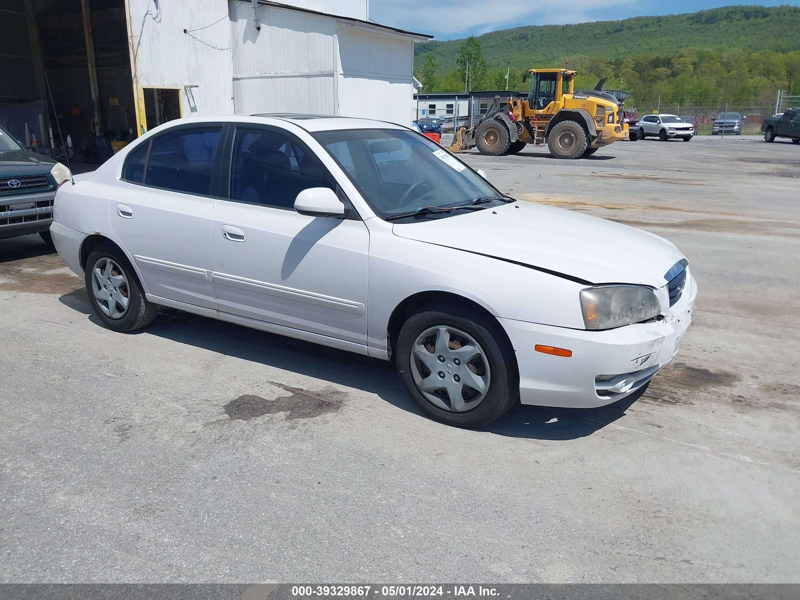 hyundai elantra 2005 kmhdn46d45u028741