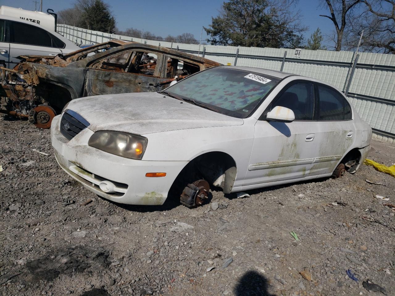 hyundai elantra 2006 kmhdn46d46u294892