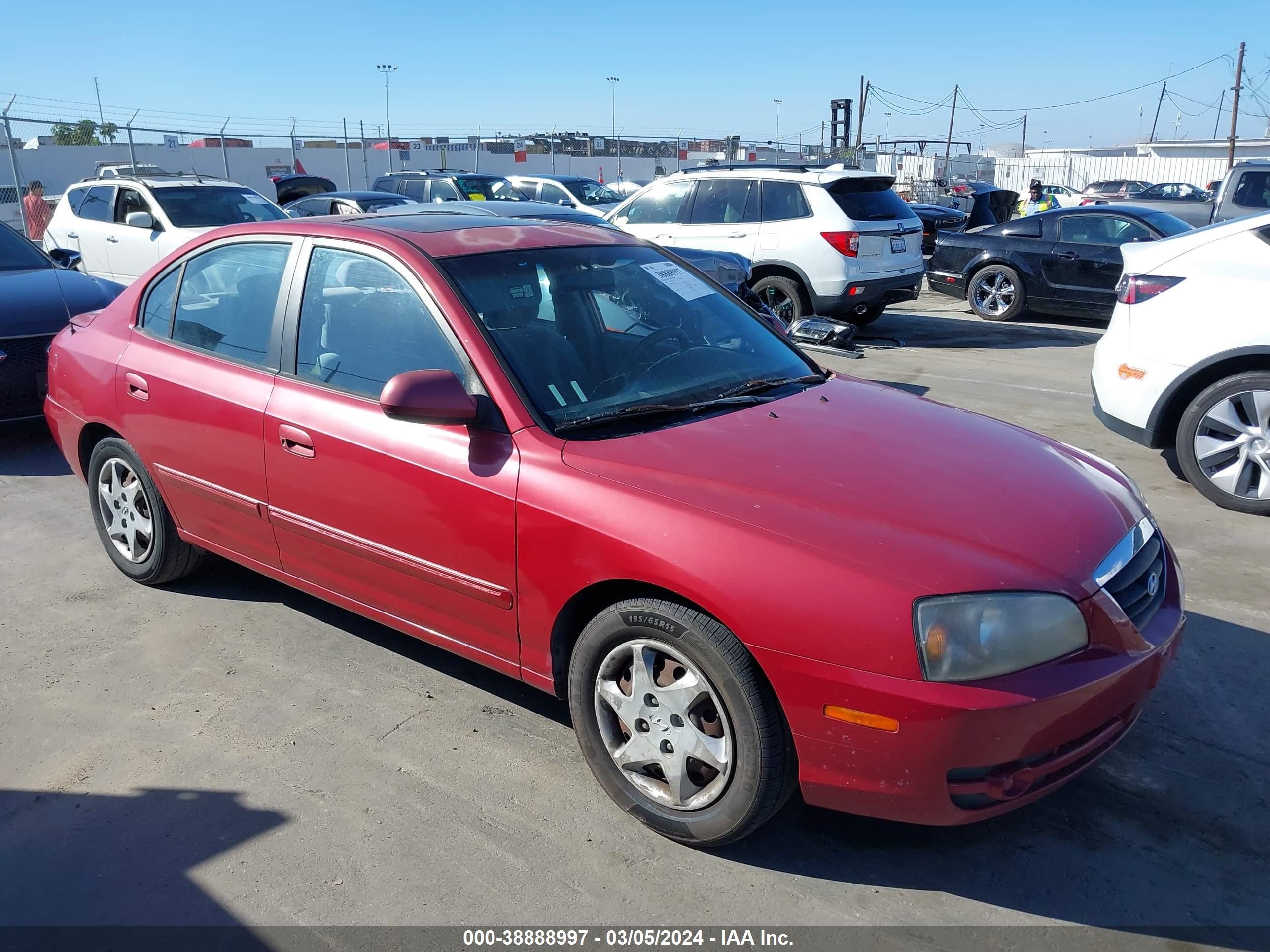 hyundai elantra 2006 kmhdn46d46u299557