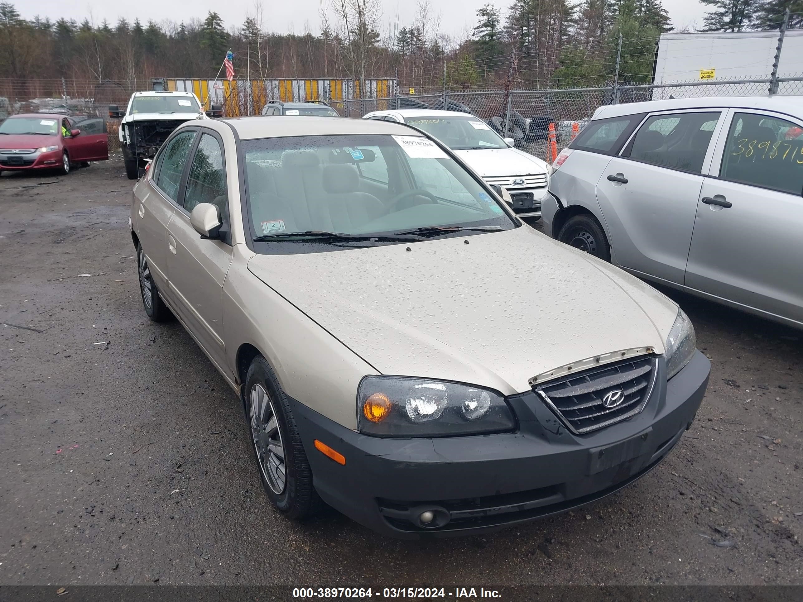 hyundai elantra 2005 kmhdn46d55u125298