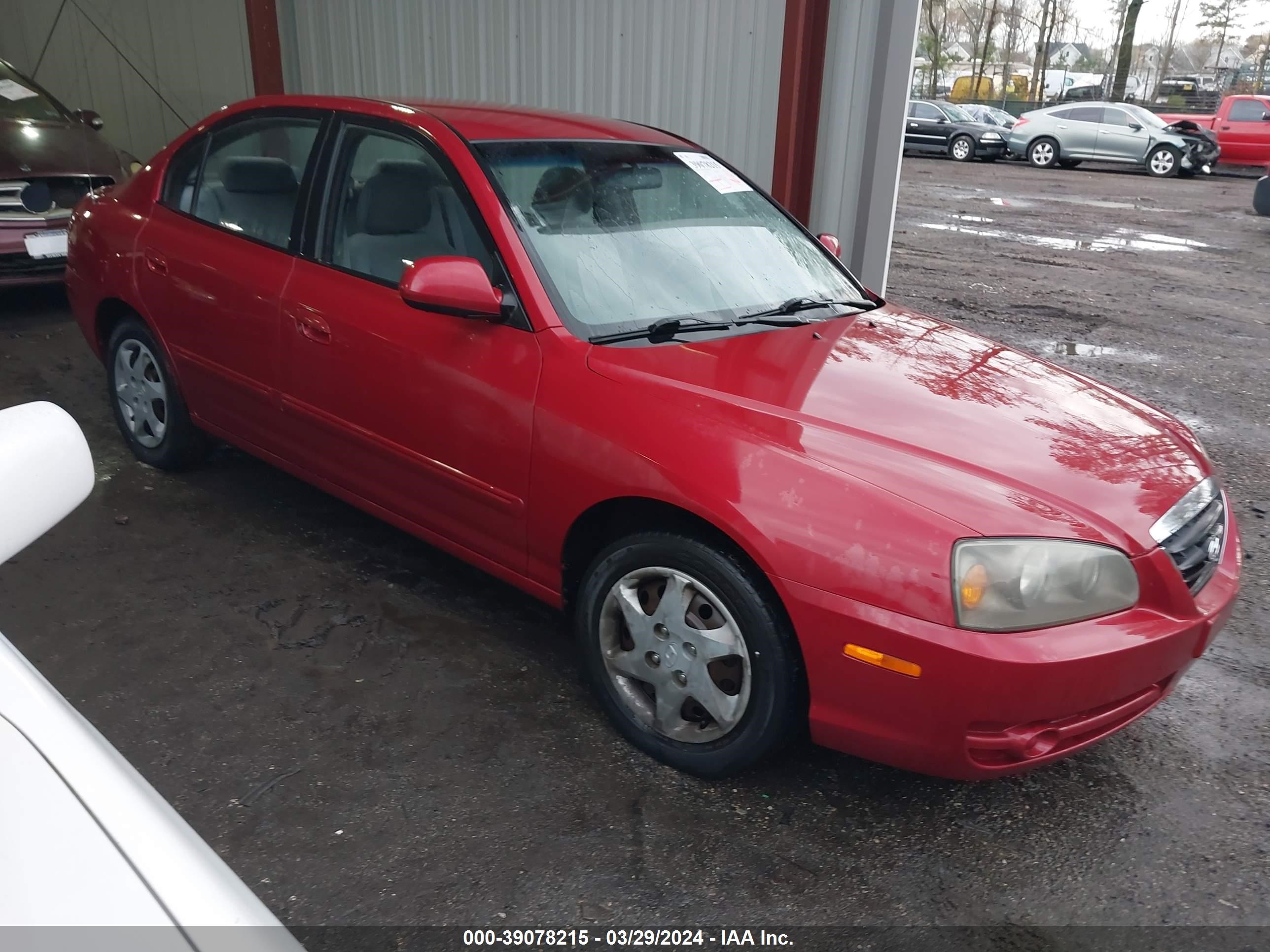 hyundai elantra 2006 kmhdn46d56u327303