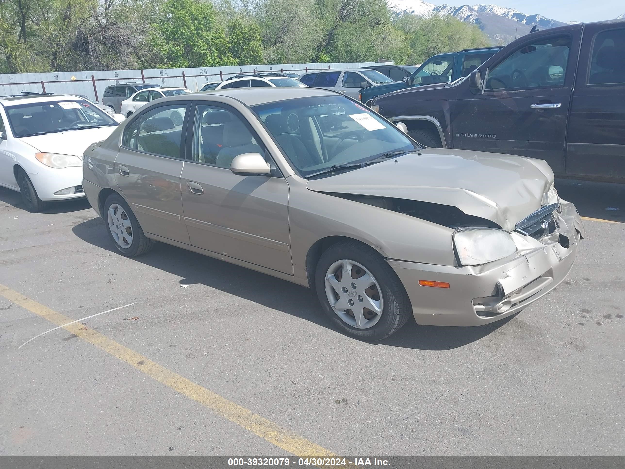 hyundai elantra 2006 kmhdn46d56u375142