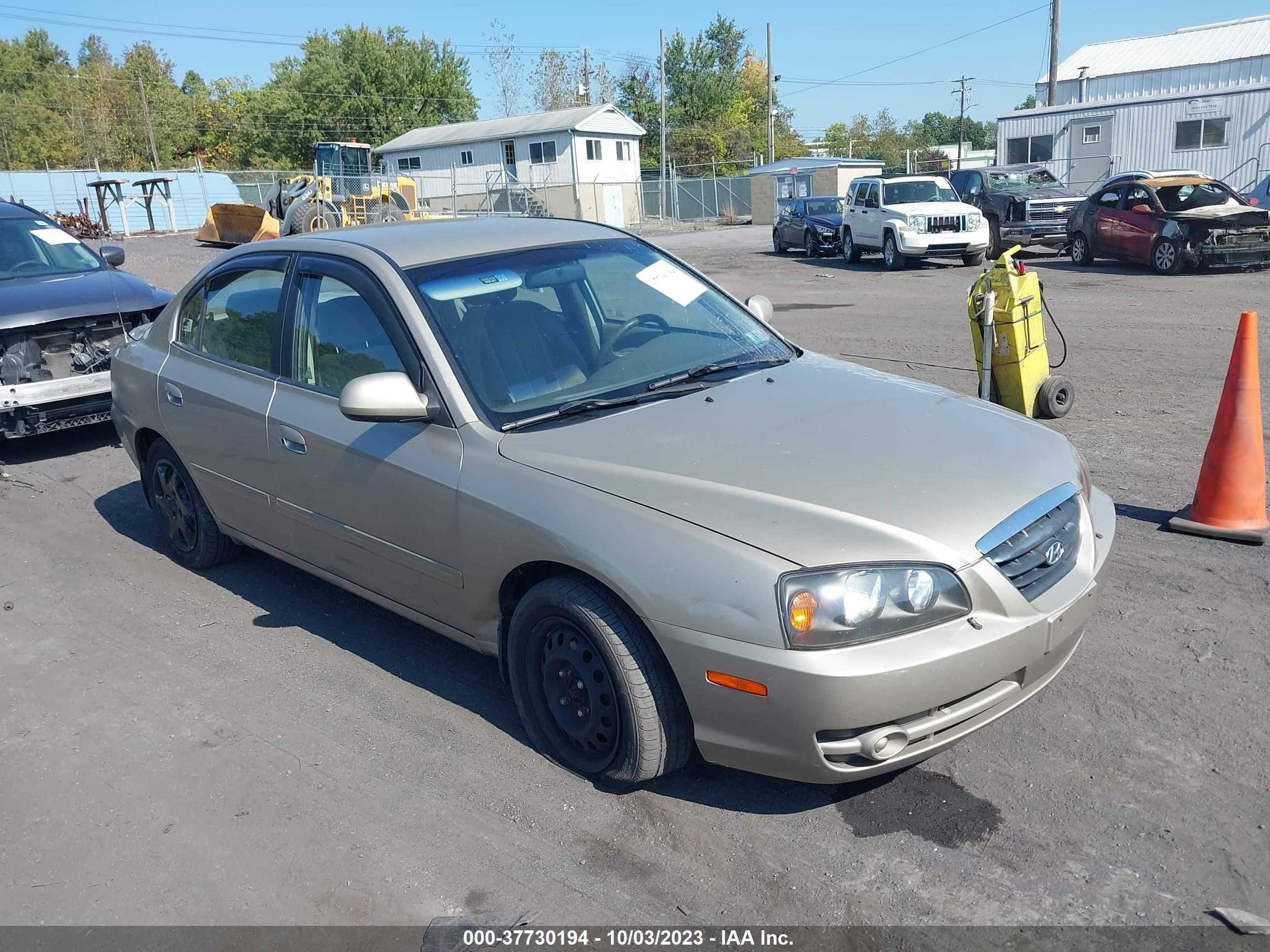 hyundai elantra 2005 kmhdn46d65u154387