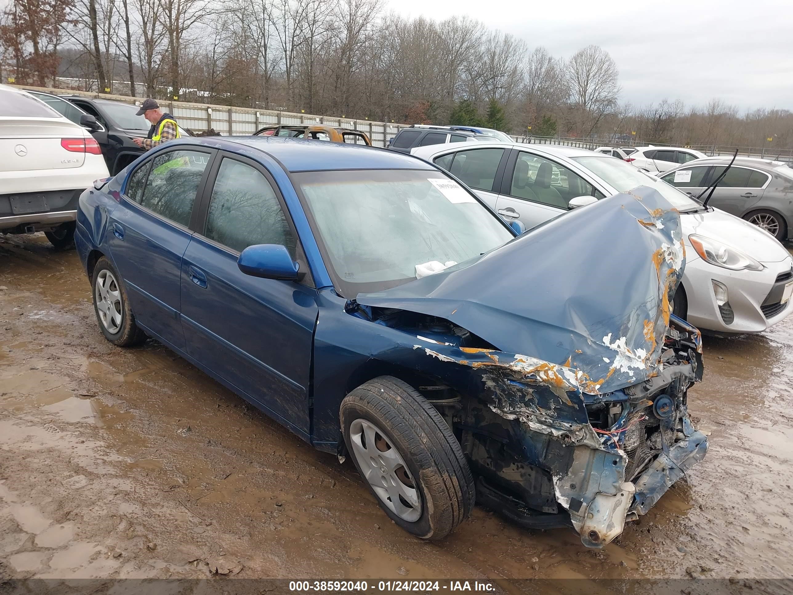 hyundai elantra 2006 kmhdn46d66u351061