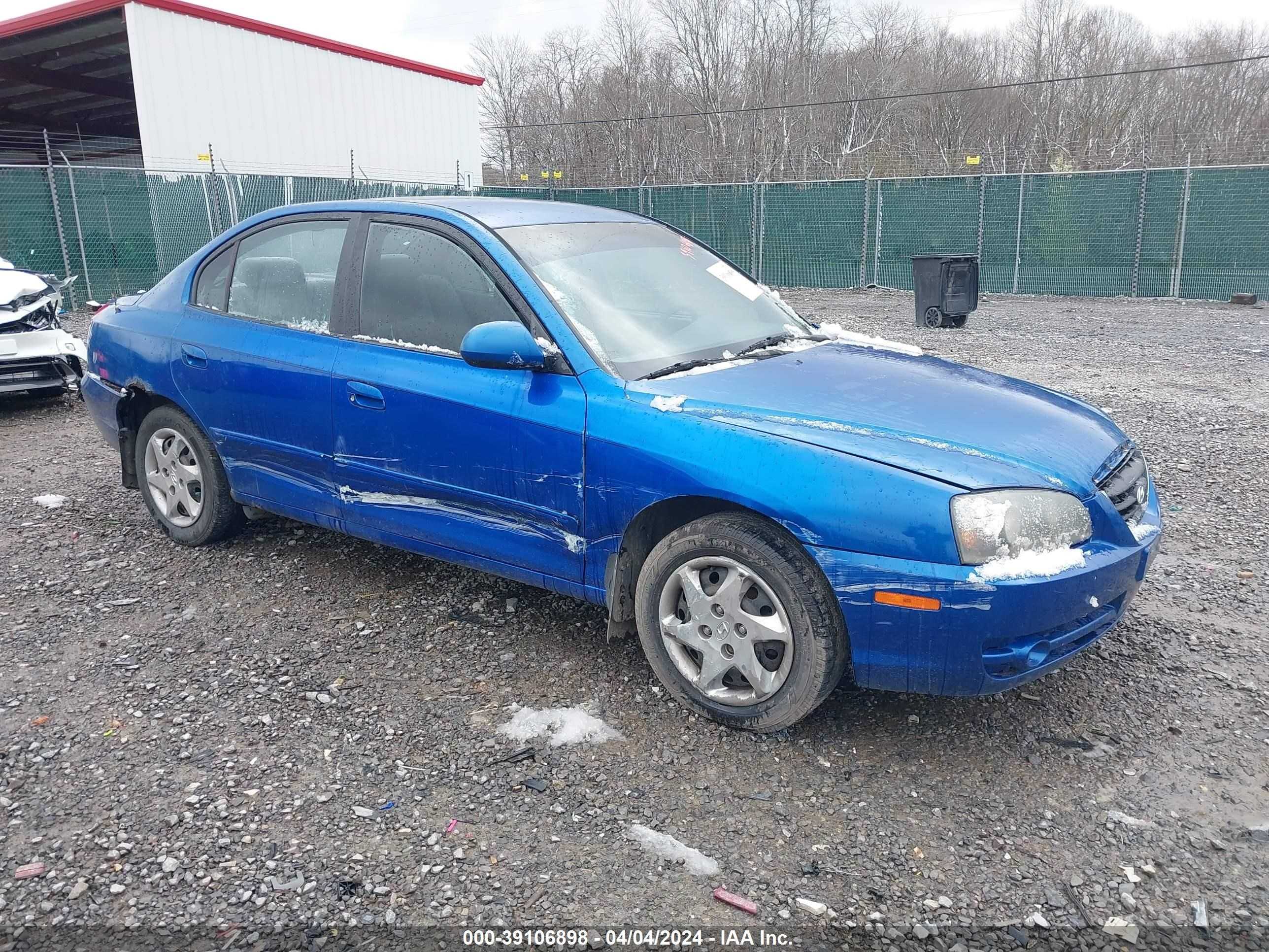 hyundai elantra 2004 kmhdn46d74u804763