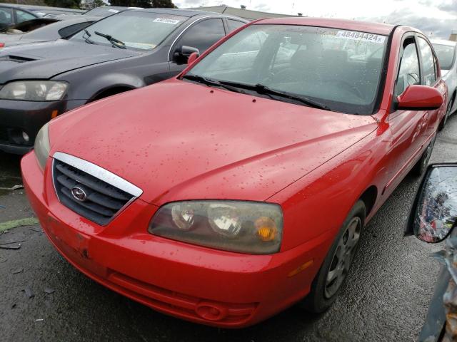 hyundai elantra 2004 kmhdn46d84u809213