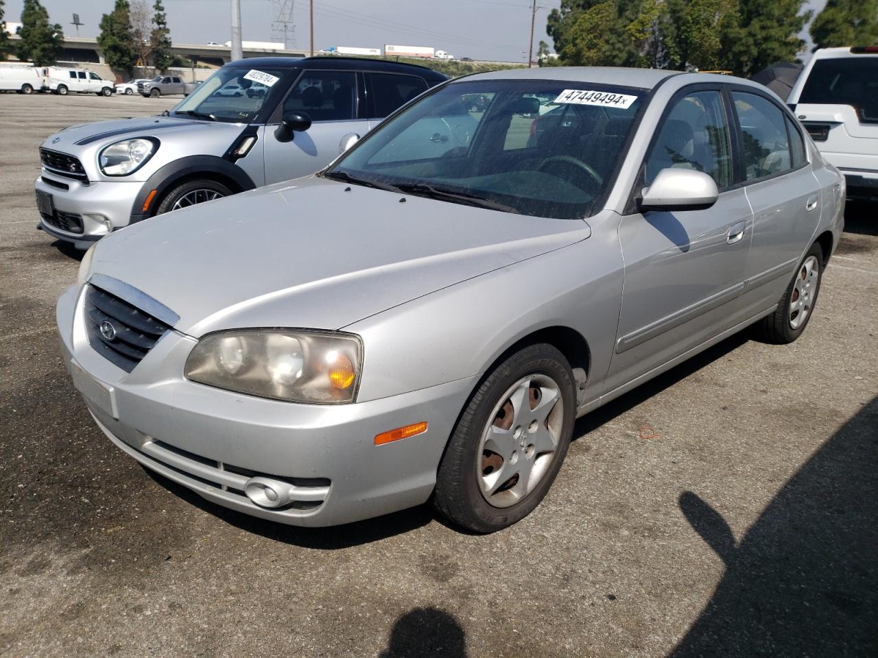 hyundai elantra 2006 kmhdn46d86u271888