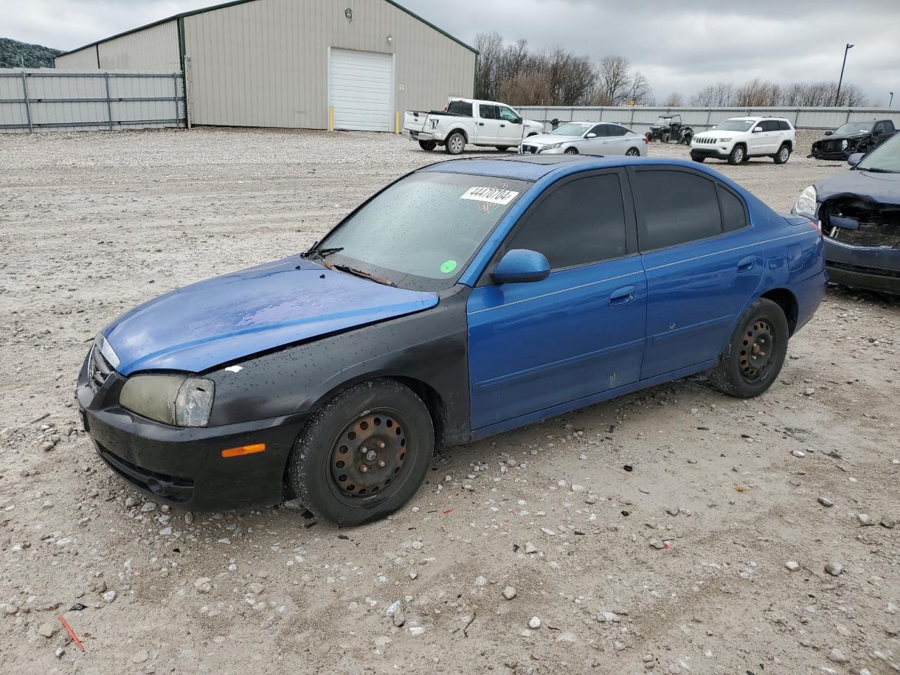 hyundai elantra 2006 kmhdn46d86u303593