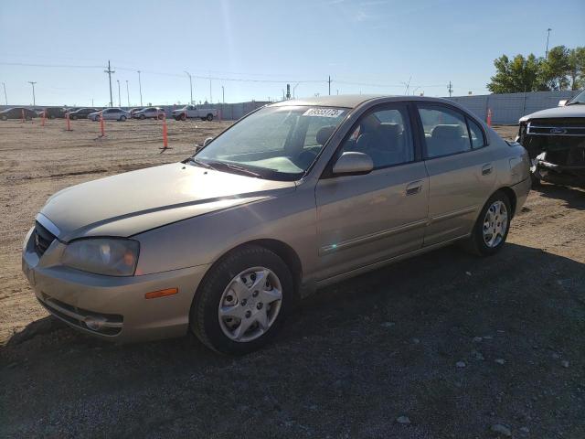 hyundai elantra gl 2006 kmhdn46d86u375975