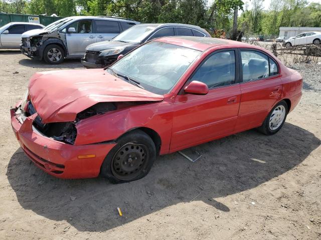 hyundai elantra gl 2004 kmhdn46d94u828157