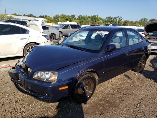 hyundai elantra gl 2005 kmhdn46d95u096078