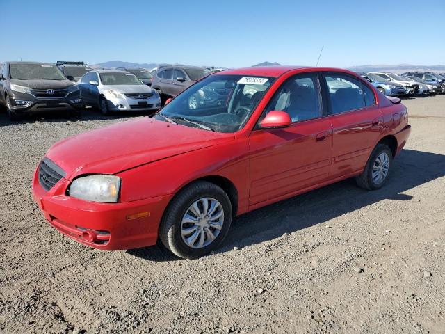 hyundai elantra gl 2004 kmhdn46dx4u798747