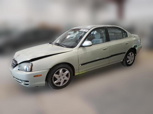 hyundai elantra 2004 kmhdn46dx4u906638