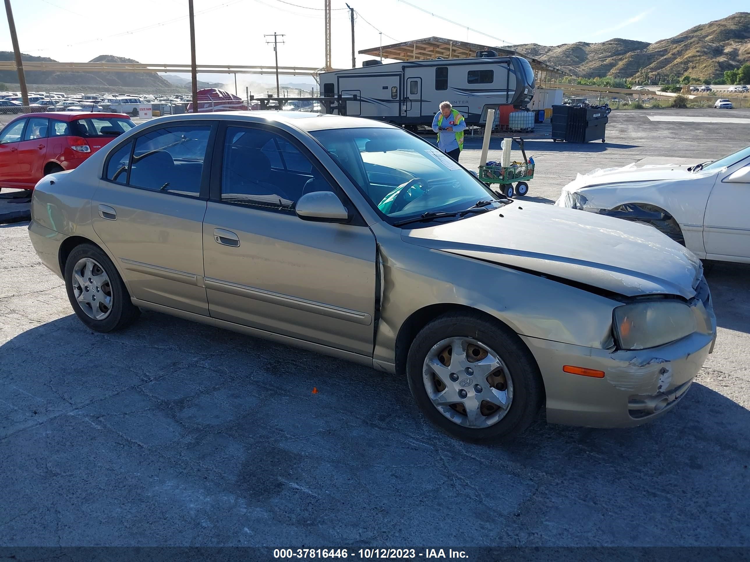 hyundai elantra 2006 kmhdn46dx6u274470