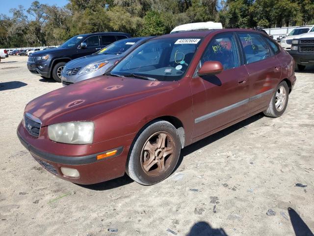 hyundai elantra 2001 kmhdn55d11u026169