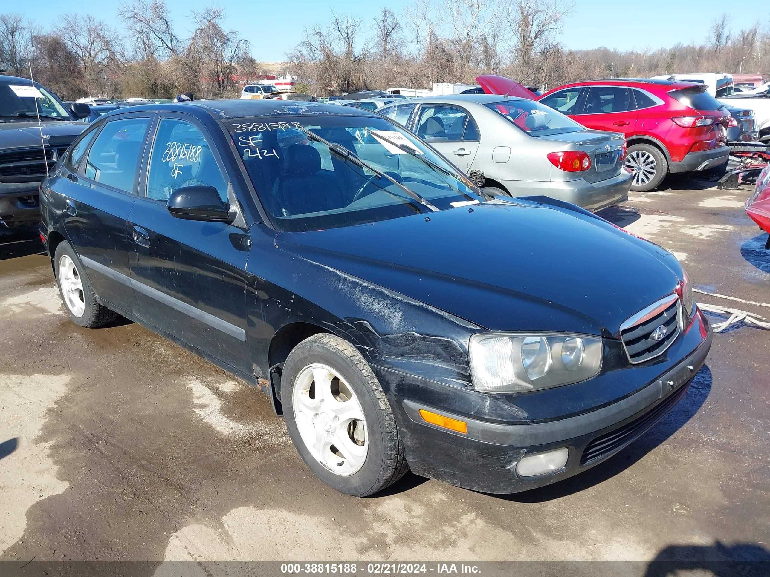 hyundai elantra 2002 kmhdn55d62u036701