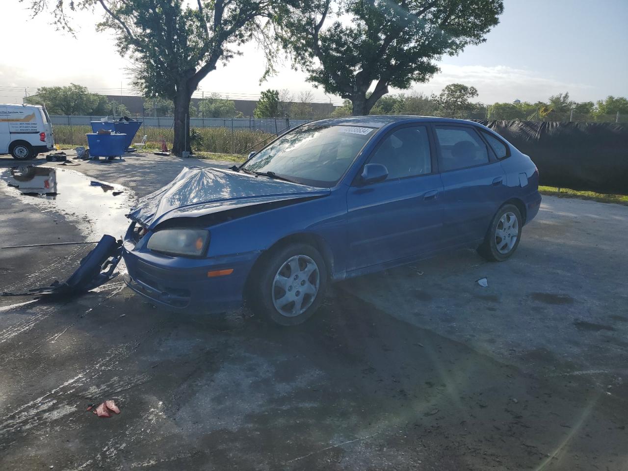 hyundai elantra 2006 kmhdn56d46u195916