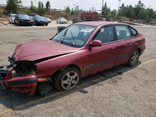 hyundai elantra gl 2004 kmhdn56d64u127890