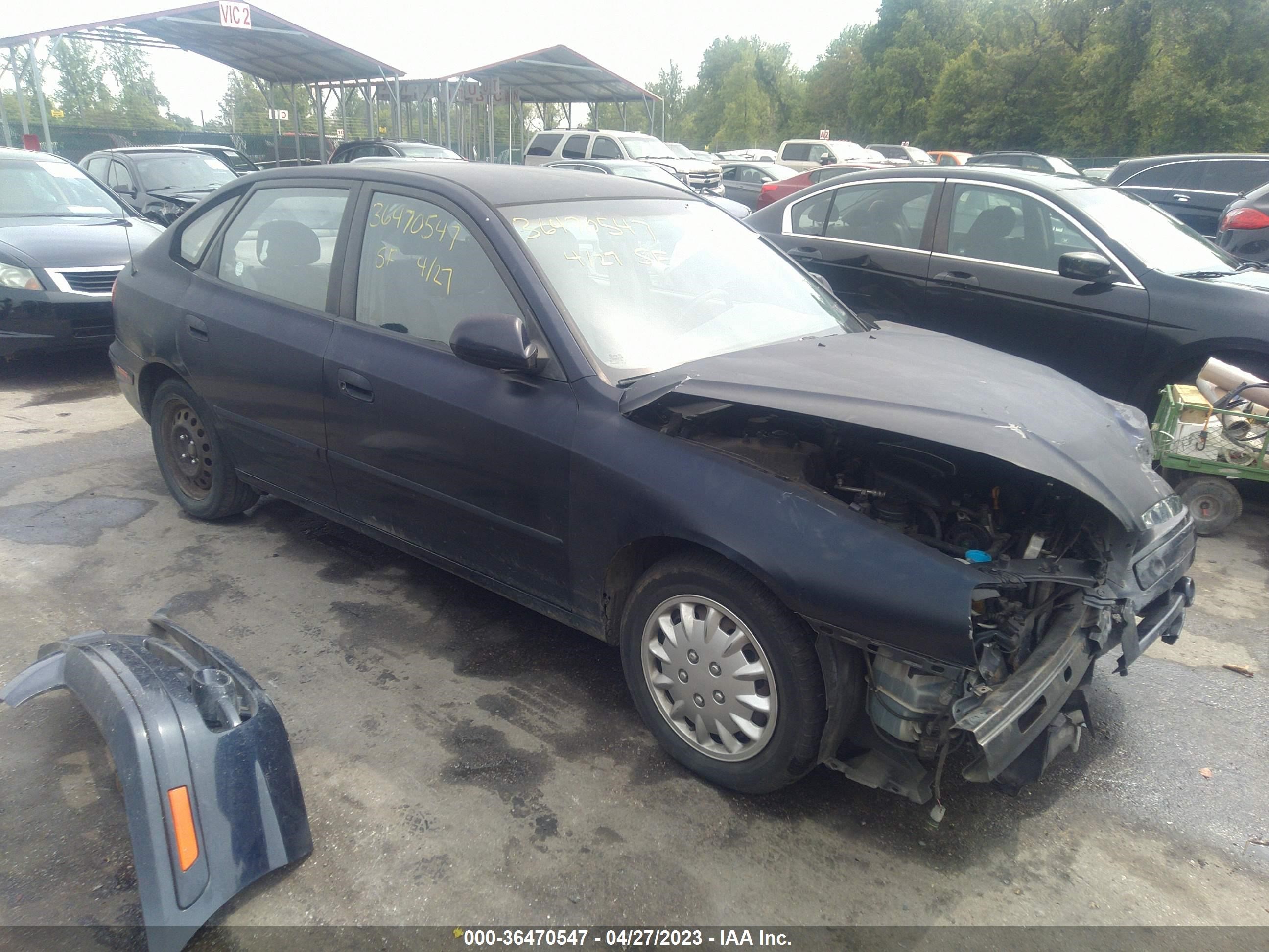 hyundai elantra 2005 kmhdn56d65u131715