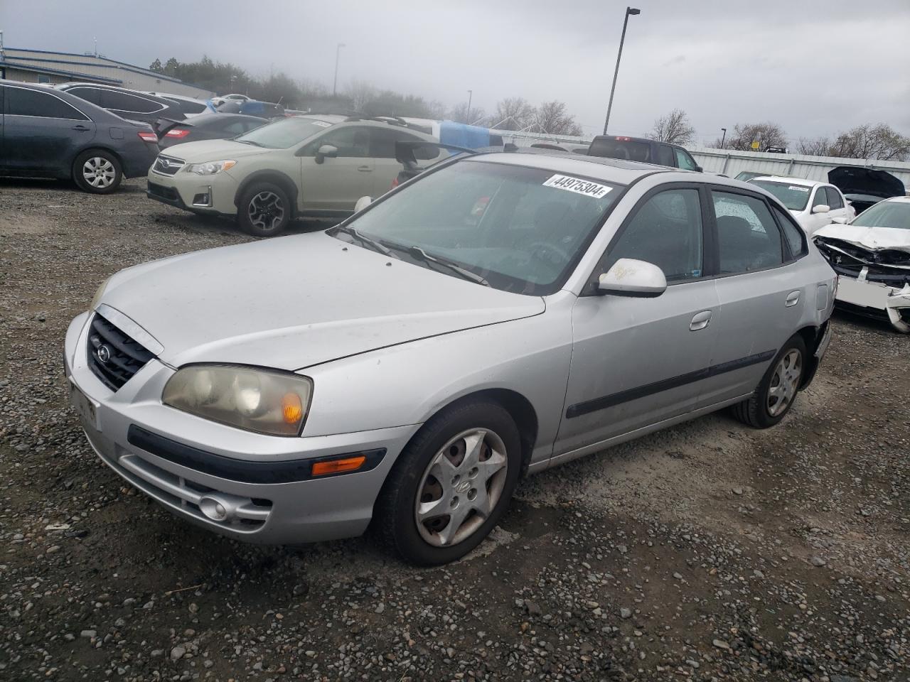 hyundai elantra 2005 kmhdn56d75u133182