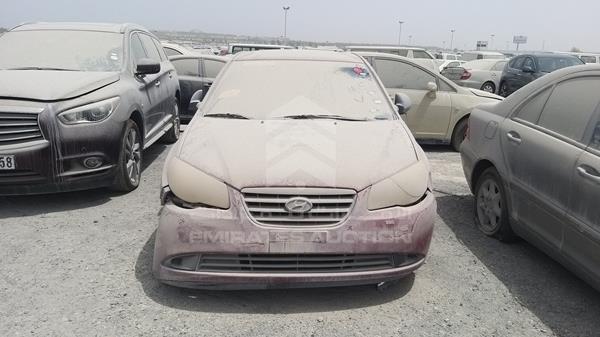 hyundai elantra 2007 kmhdt41bx7u183230