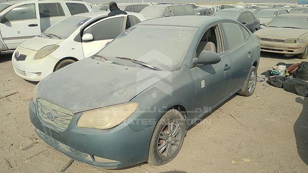 hyundai elantra 2007 kmhdt41d07u133485