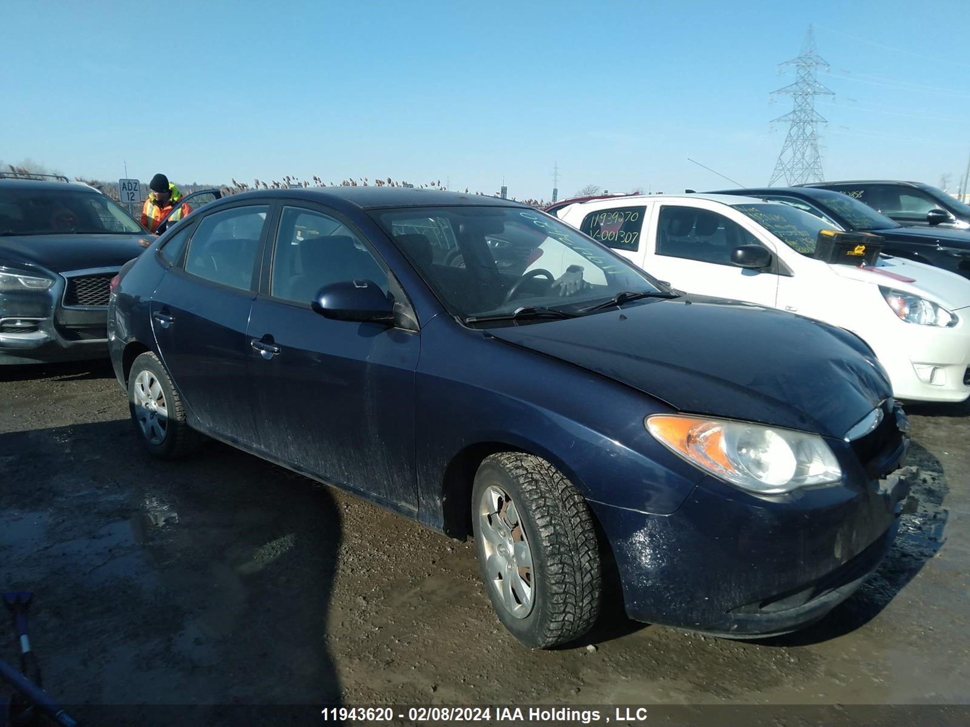 hyundai elantra 2010 kmhdt4bd6au984387