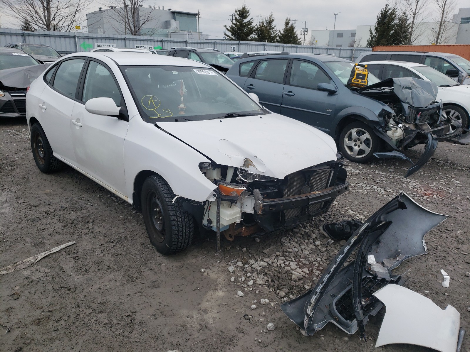 hyundai elantra gl 2009 kmhdu45d39u781395