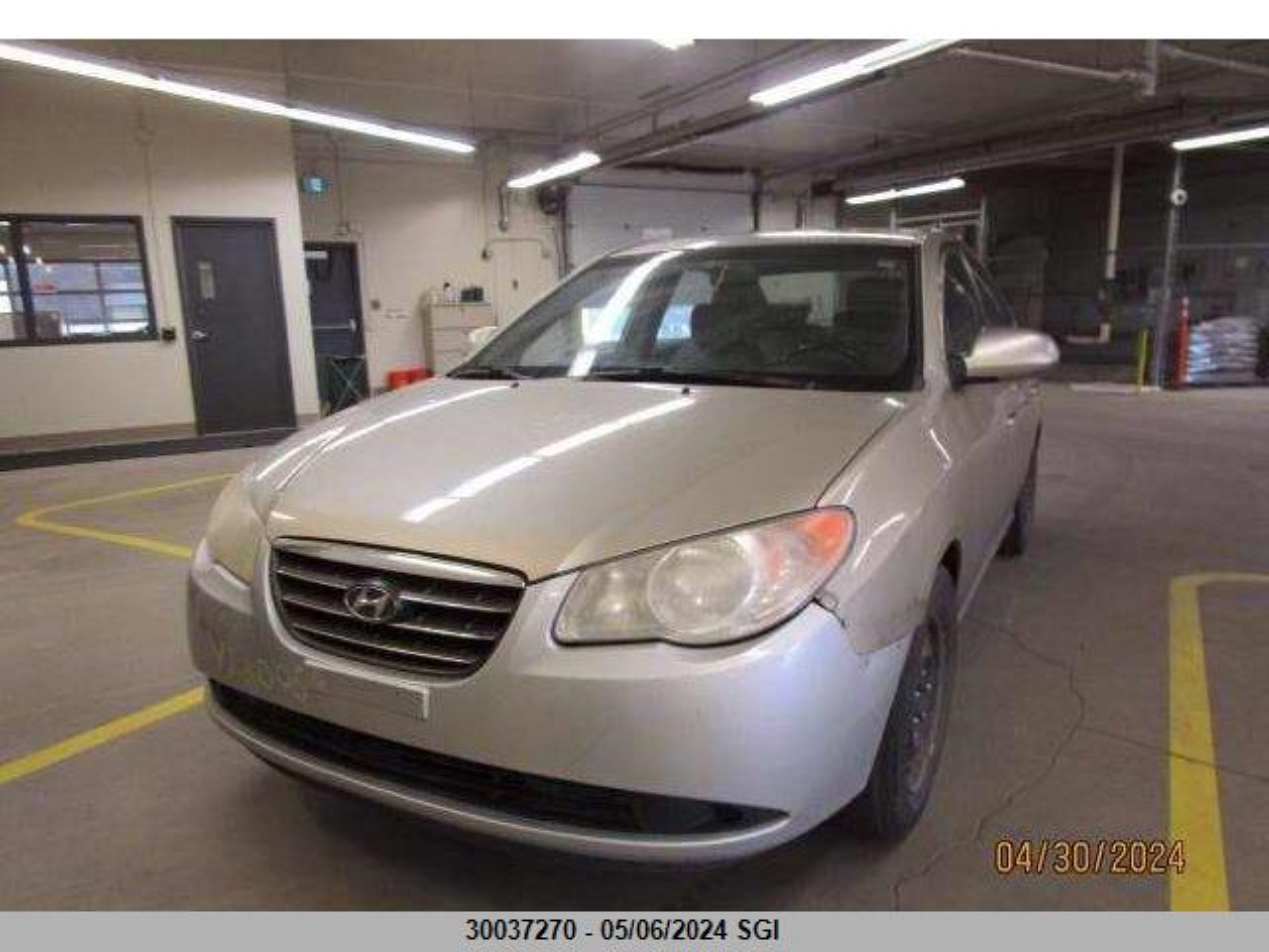 hyundai elantra 2007 kmhdu45d57u037729