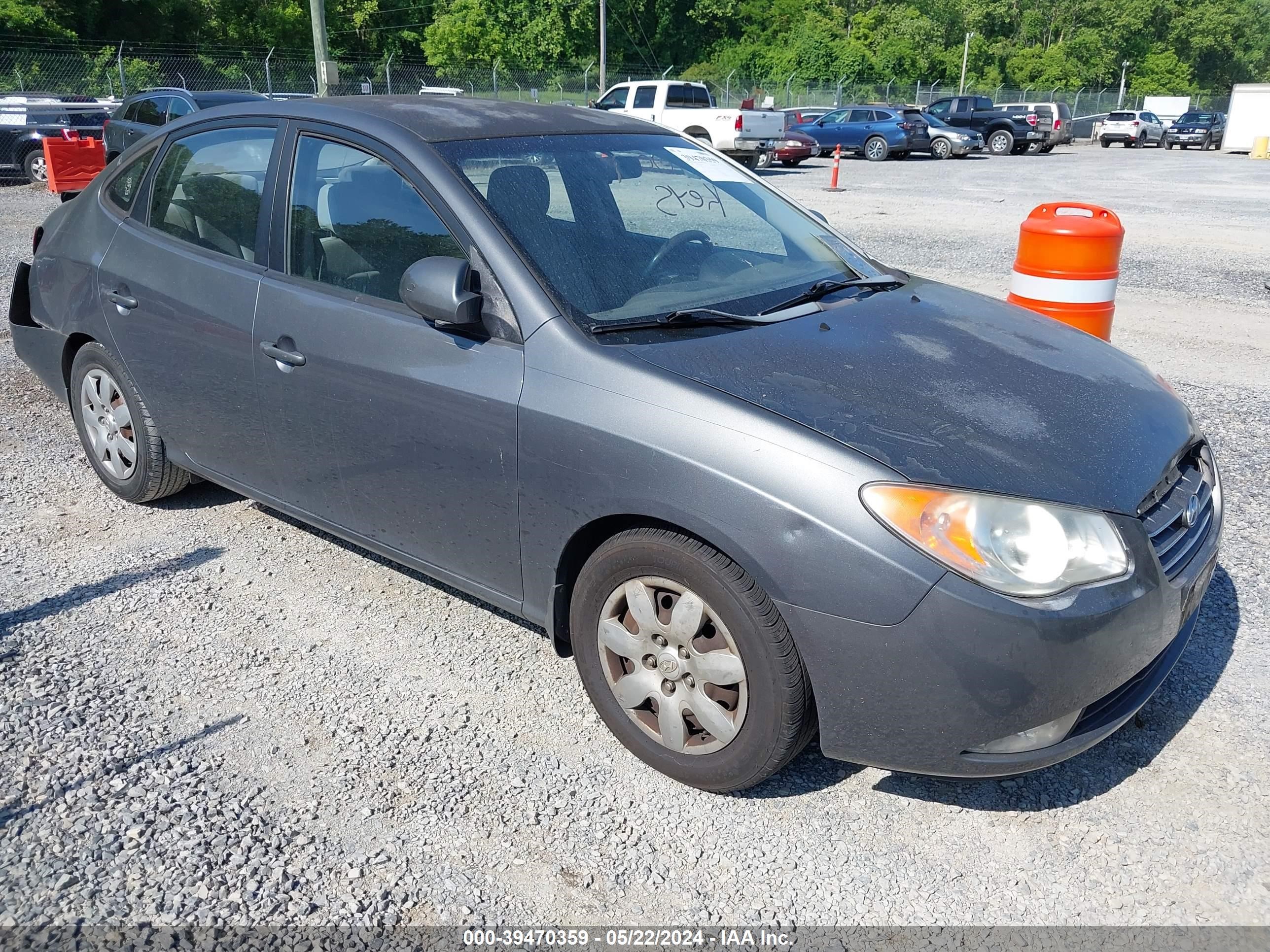 hyundai elantra 2008 kmhdu46d08u359548