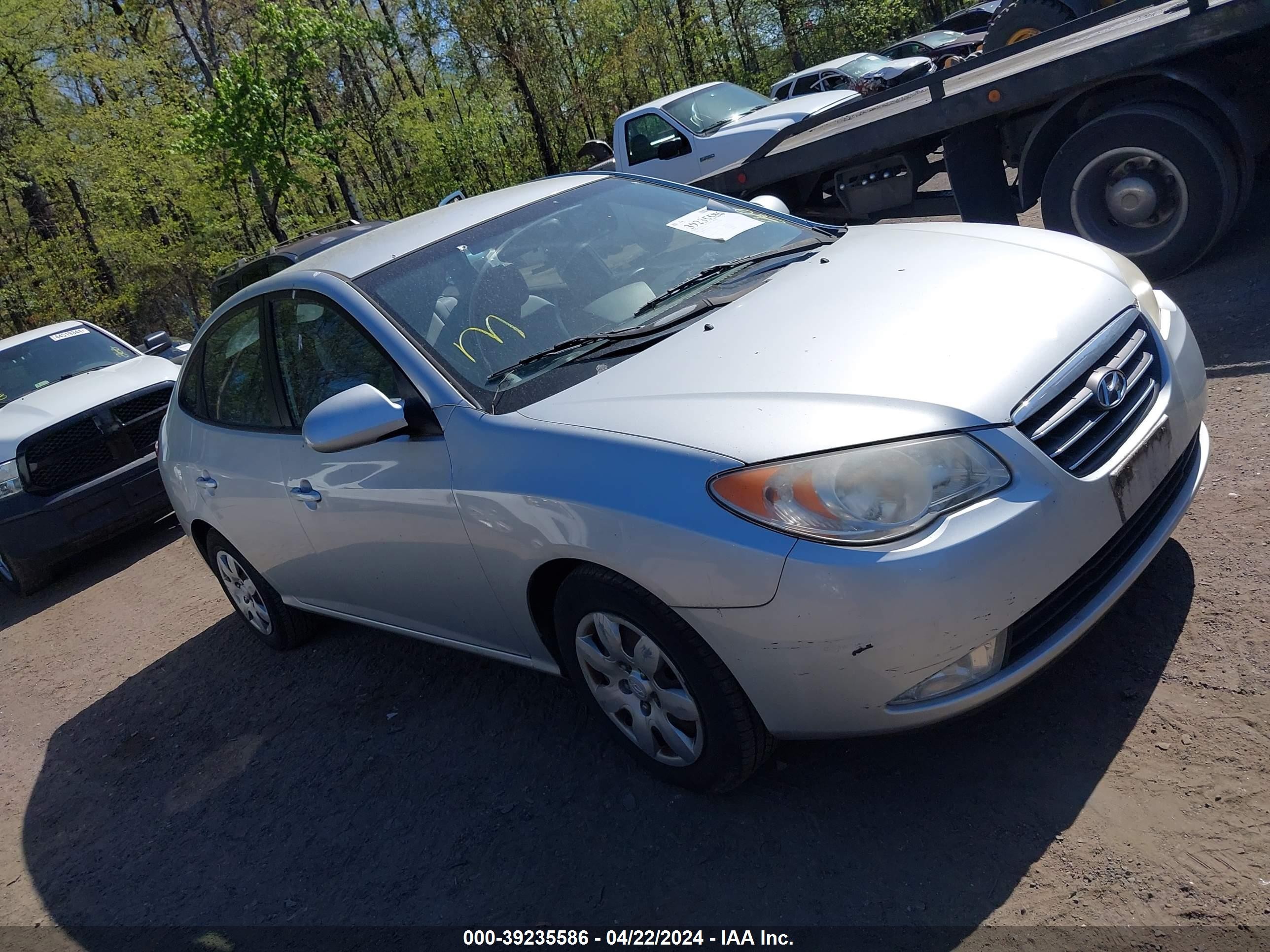 hyundai elantra 2008 kmhdu46d08u544120