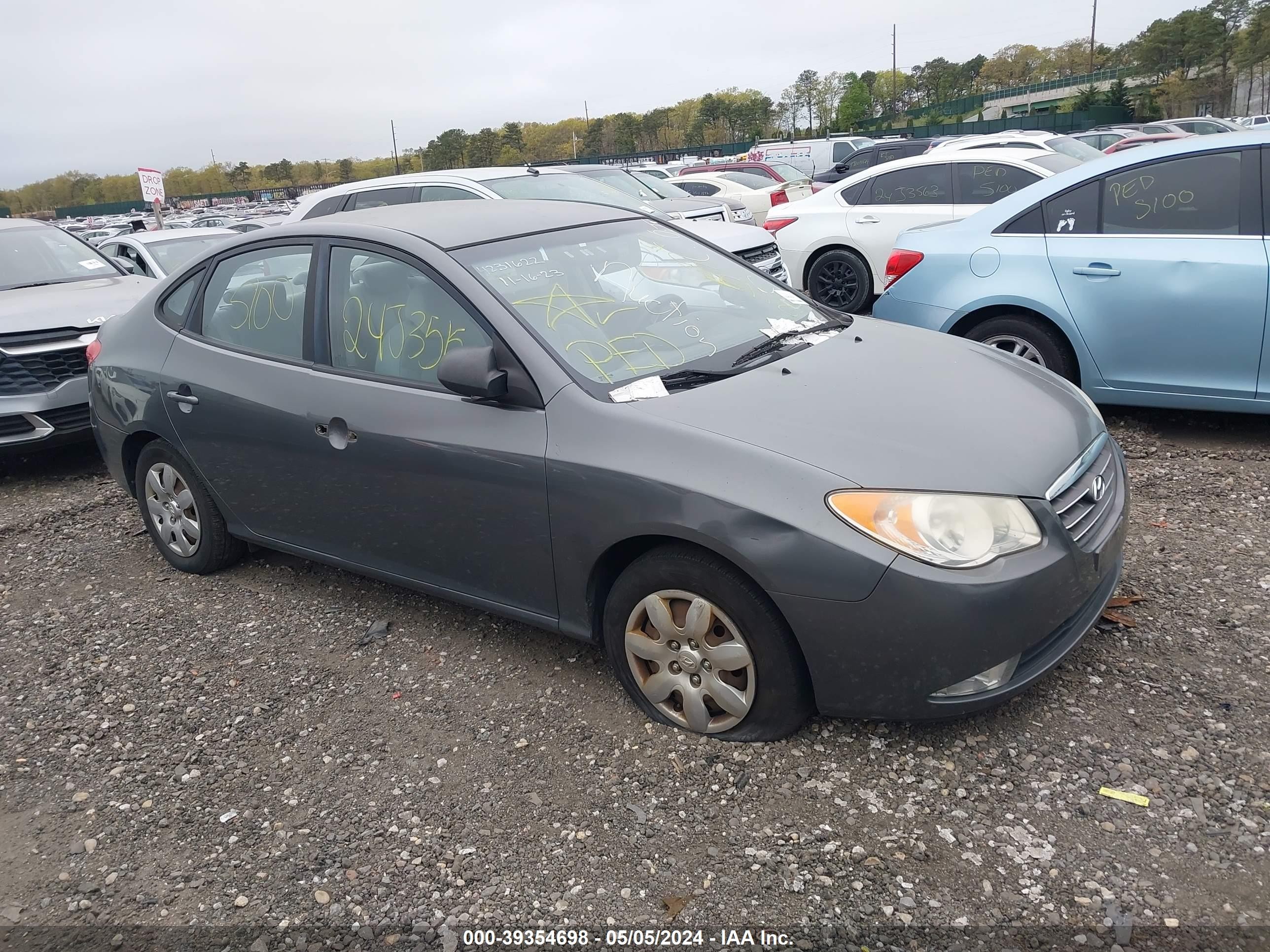 hyundai elantra 2008 kmhdu46d08u562911