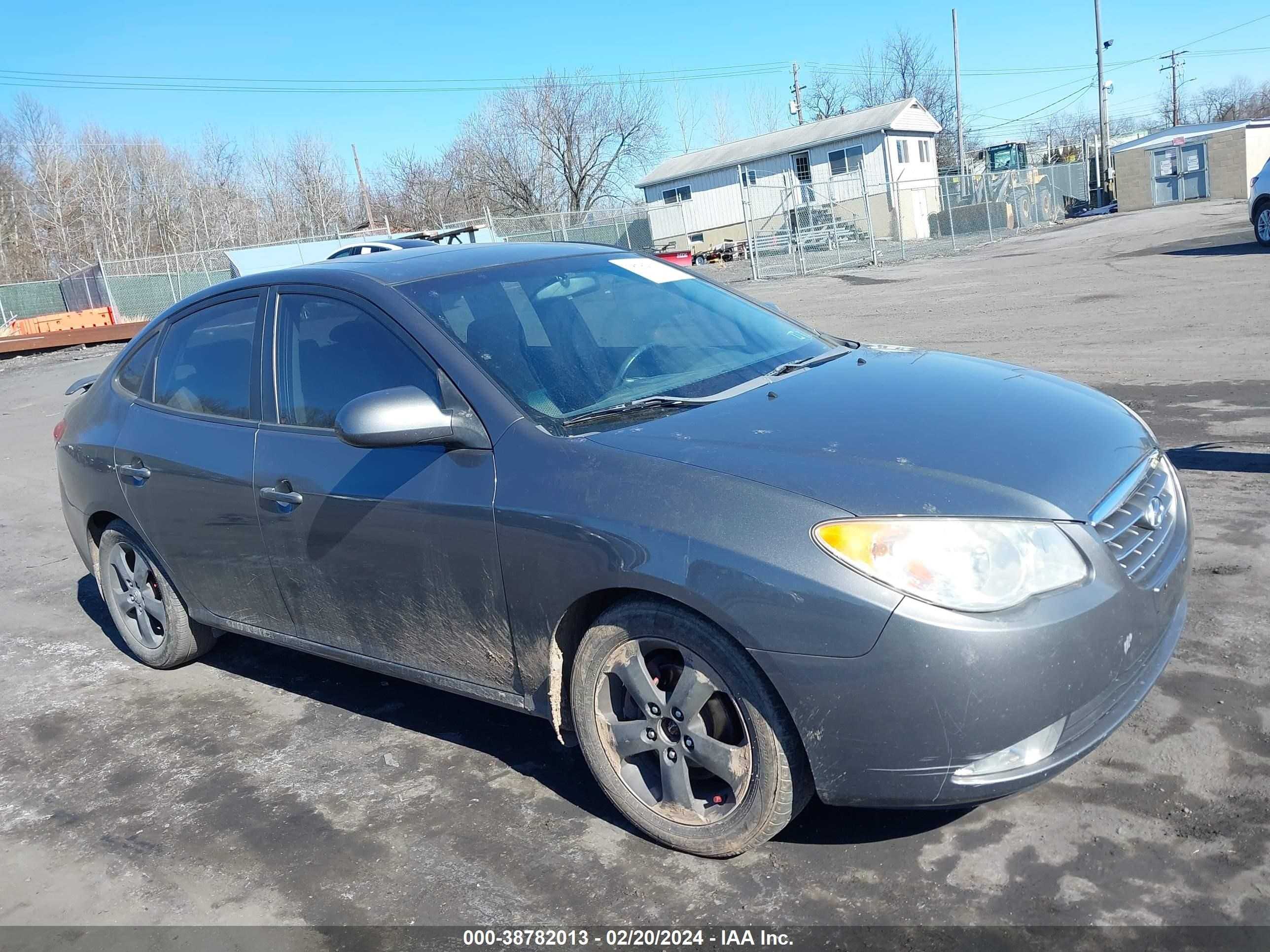 hyundai elantra 2009 kmhdu46d09u612093