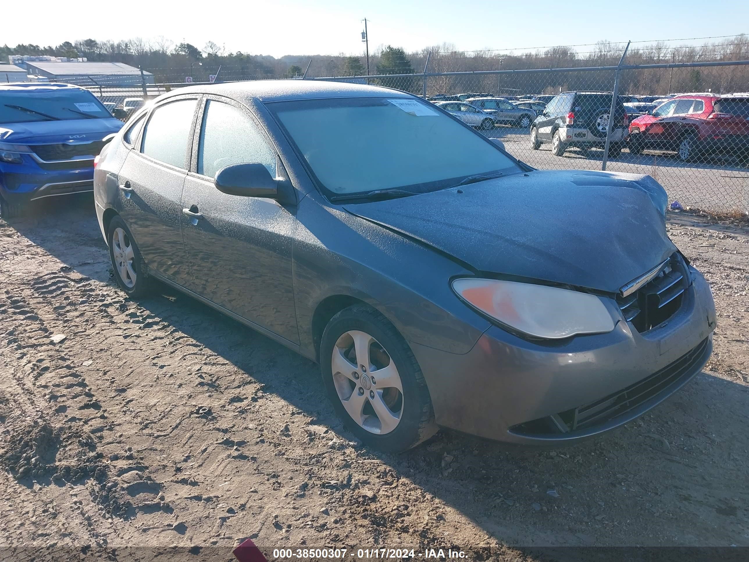 hyundai elantra 2009 kmhdu46d09u613115